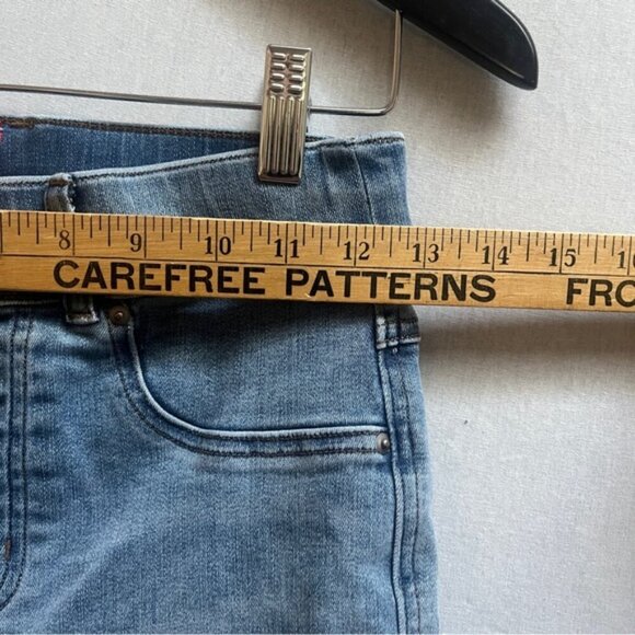 Spanx skinny leg pull on denim jeans Sz S - Picture 11 of 11
